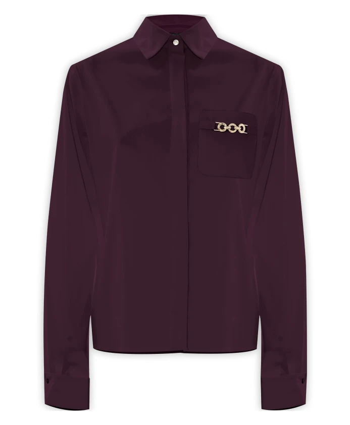 

Полуформальная рубашка с длинными рукавами Kocca, фиолетовый