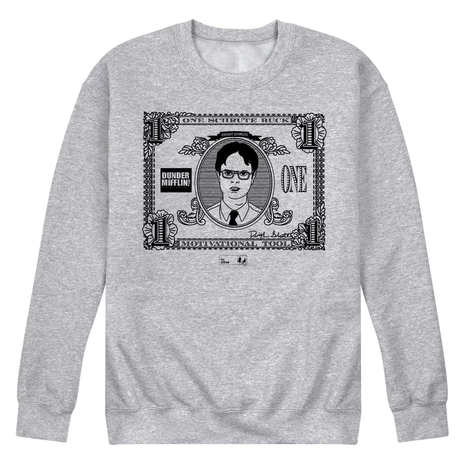 

Мужской свитшот The Office One Schrute Buck Licensed Character