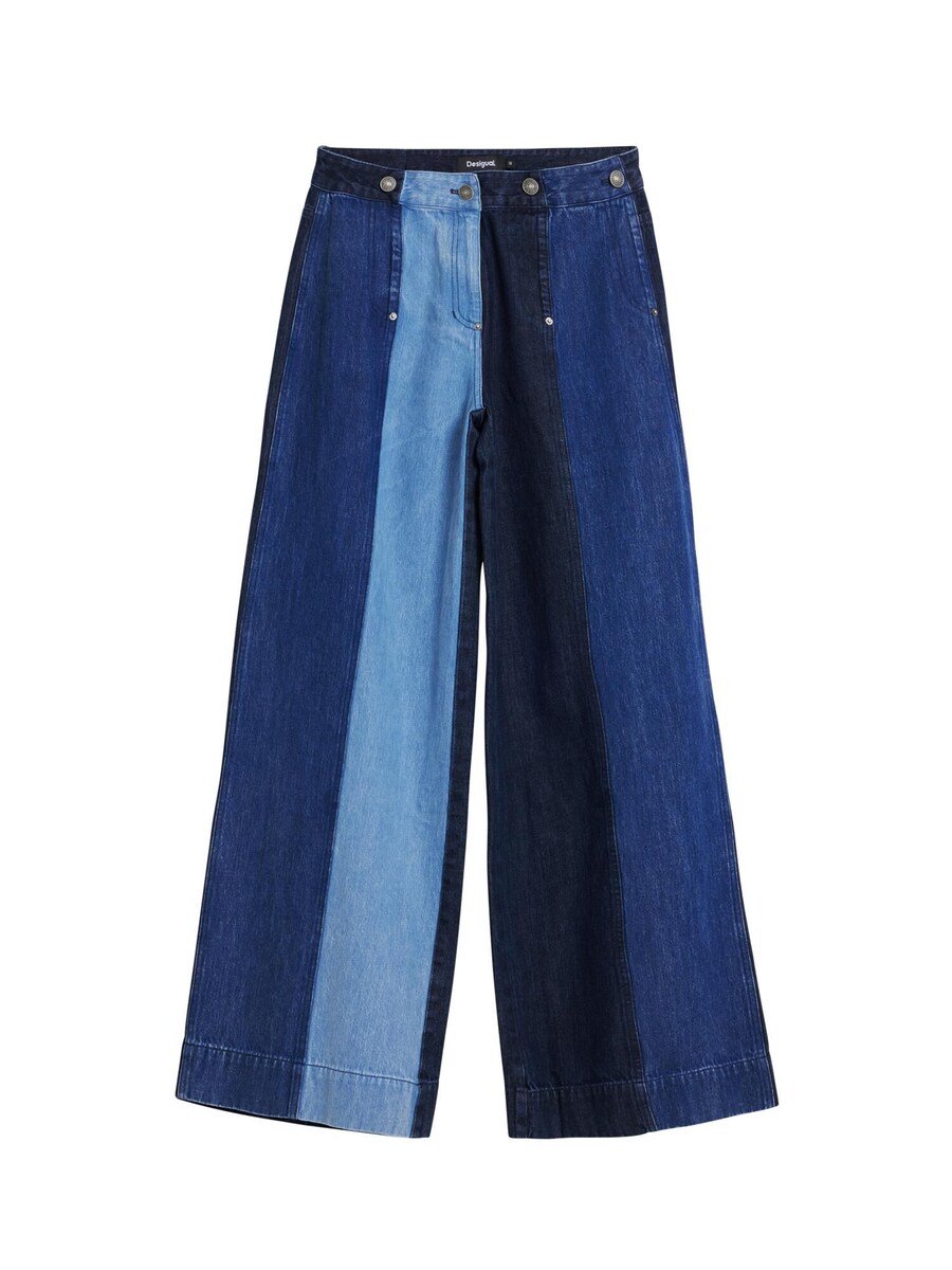 

Джинсы с широкими штанинами Desigual, синий/голубой/темно-синий
