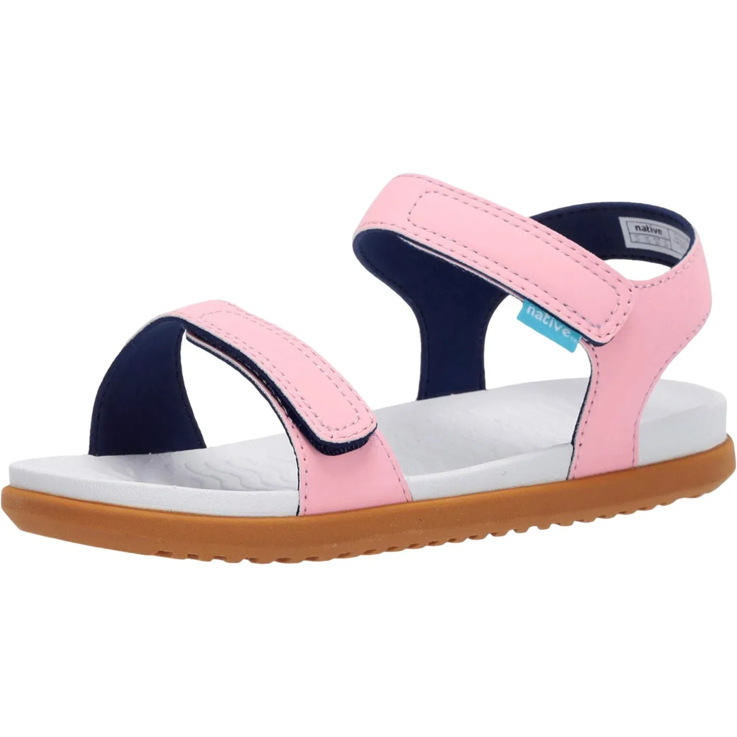 Native Shoes Kids Детские кроссовки Native Shoes Charley Princess, розовый / белый / коричневый для малышей