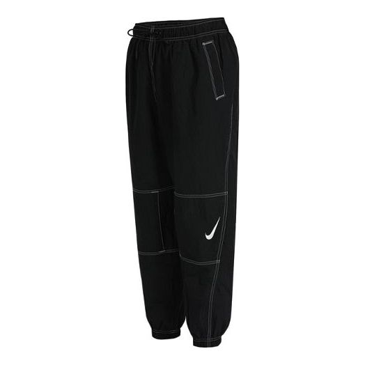

Спортивные брюки (WMNS) Nike Nsw Rpl Swsh Gx Hr Jggr Woven Casual Loose Bundle Feet Sports Pants/Trousers/Joggers Autumn Black DD5573-010