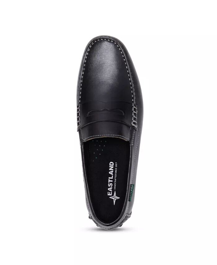 Мужские кожаные повседневные лоферы для вождения Henderson Eastland Shoe, черный — фото 3