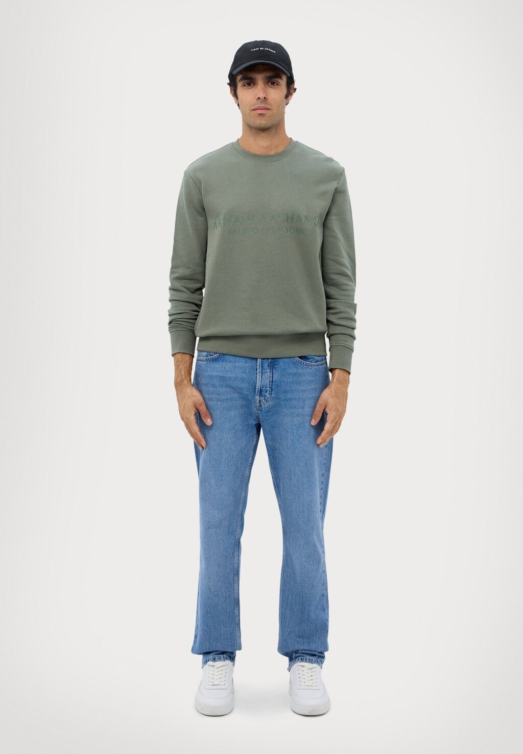 

Толстовка FELPA Armani Exchange, зеленый