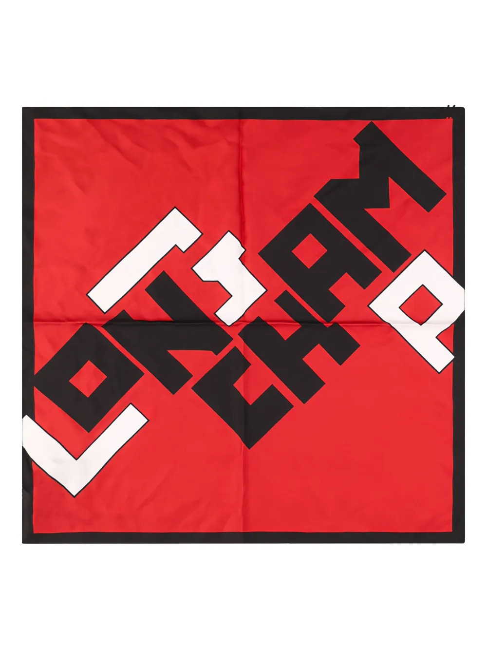 

Шарф с логотипом Longchamp, красный