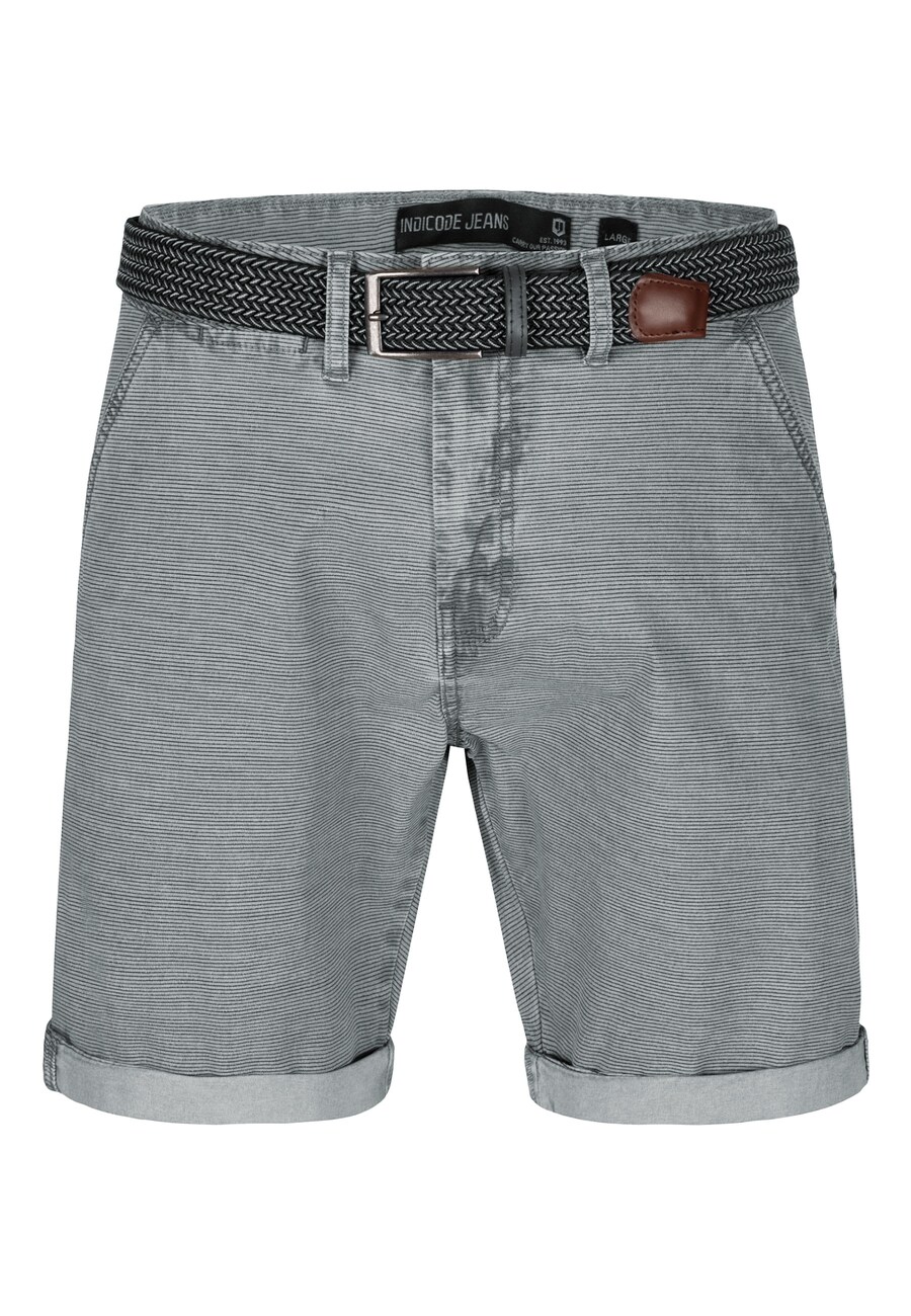 

Повседневные брюки-чинос INDICODE JEANS Caedmon, Light grey/Dark grey
