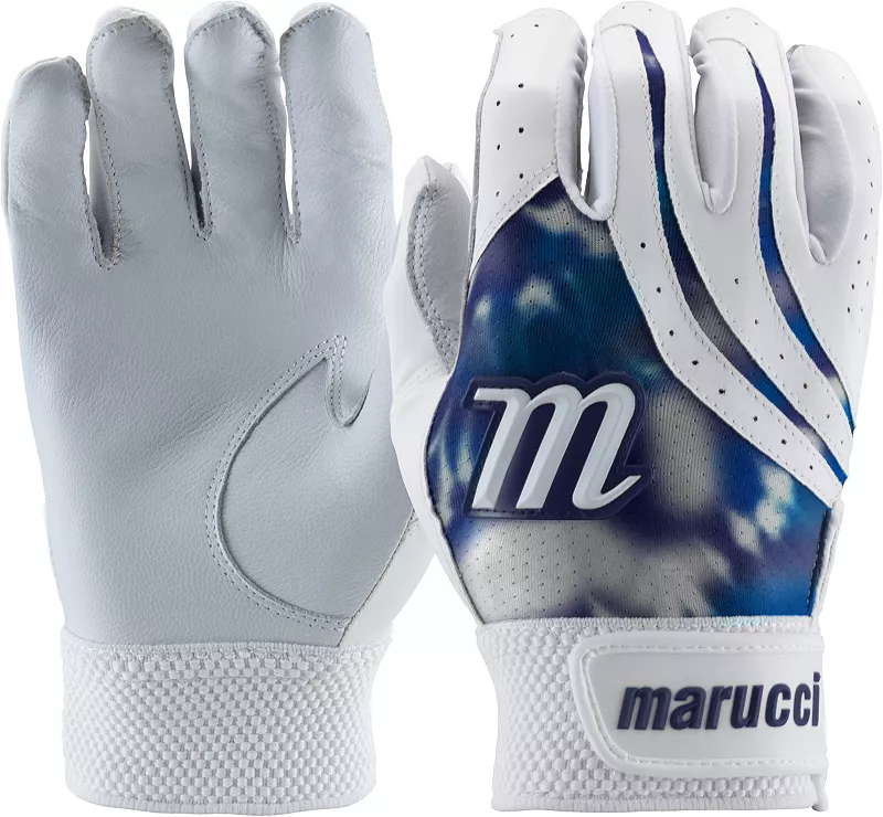 

Женские софтбольные перчатки Marucci Iris для ватина, белый/темно-синий