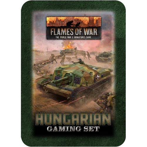 

Аксессуары Battlefront Miniatures Flames of War WW2: Hungarian Gaming Set