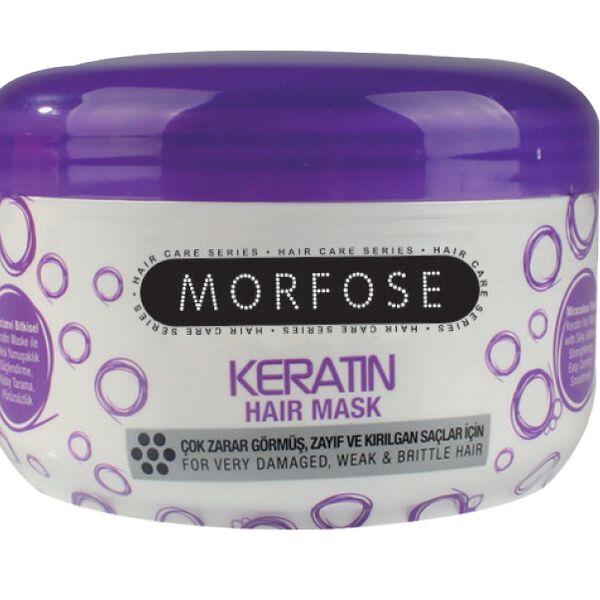 

Маска для поврежденных волос, 500 мл Morfose Keratin