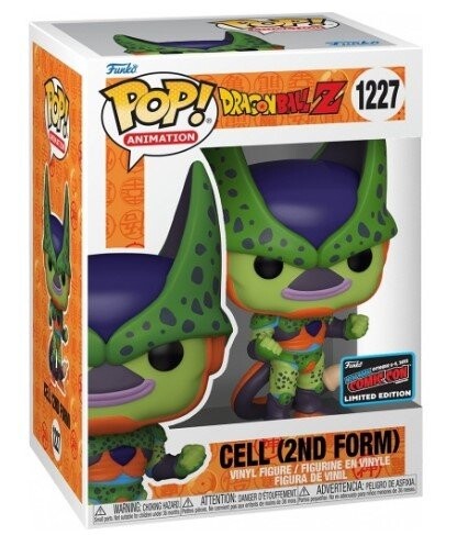 

Funko POP! Аниме, коллекционная фигурка, Dragonball Z, Cell (2nd Form)