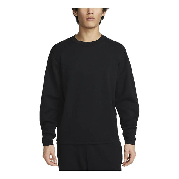 

Толстовка Nike Sportswear Therma Fit ADV Tech Pack Engineered Tech Fleece Crew 'Black', черный
