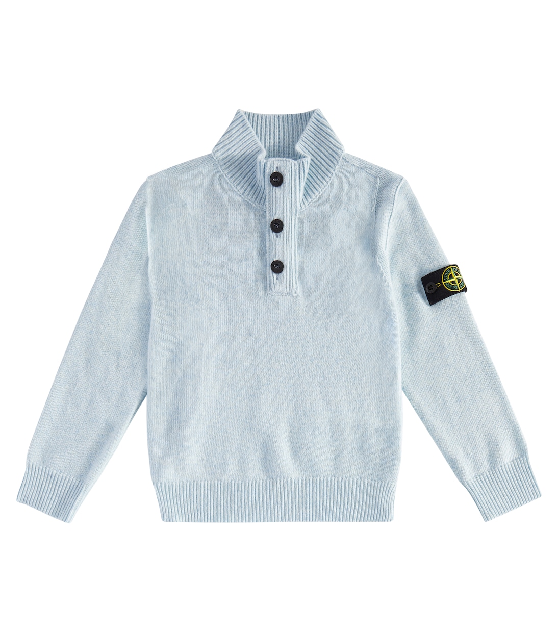 

Свитер с компасом Stone Island Junior, Melange Water