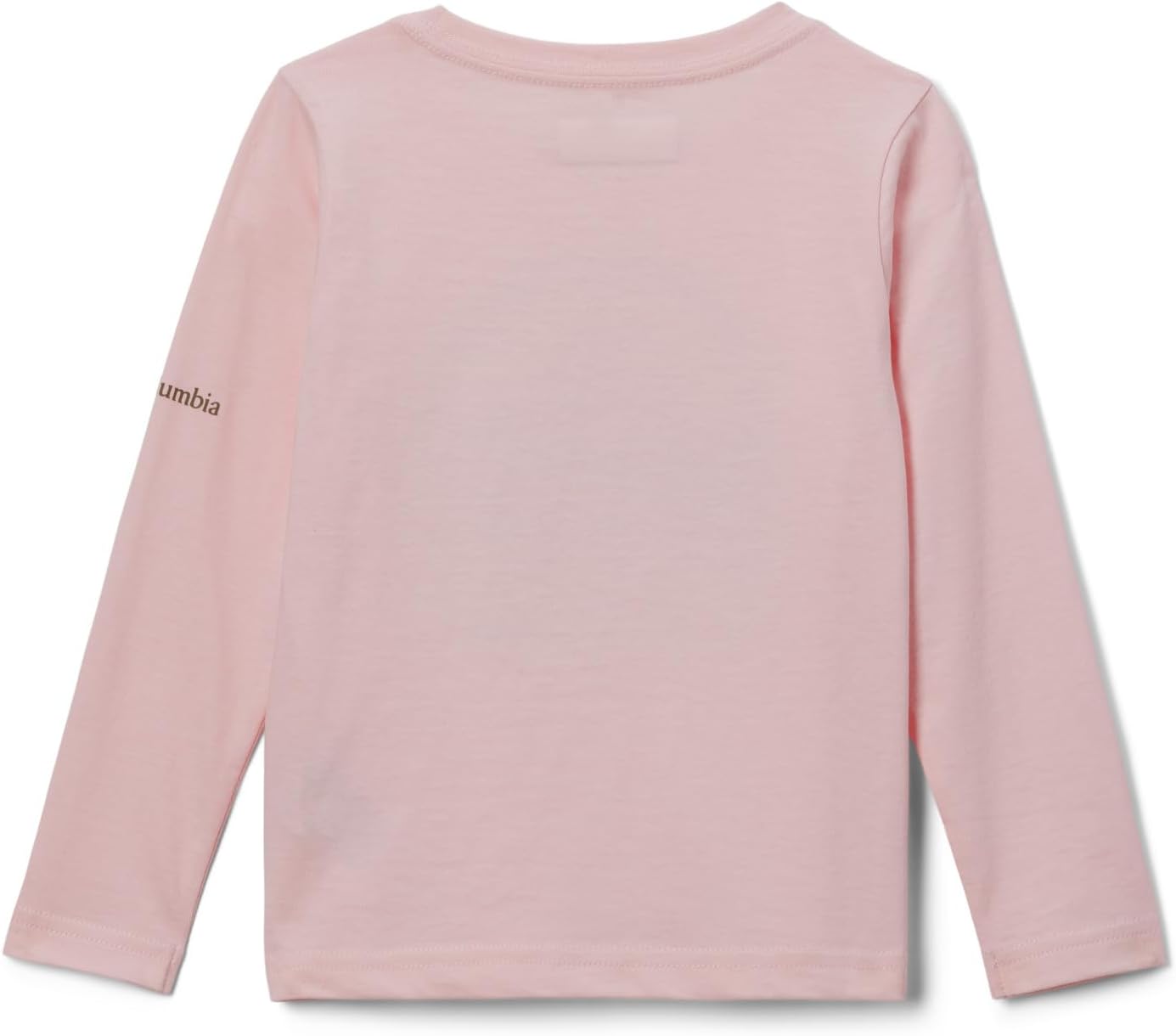 Columbia Girls Hazeldel Hill футболка с длинным рукавом и принтом, Satin Pink/Floral View — фото 4