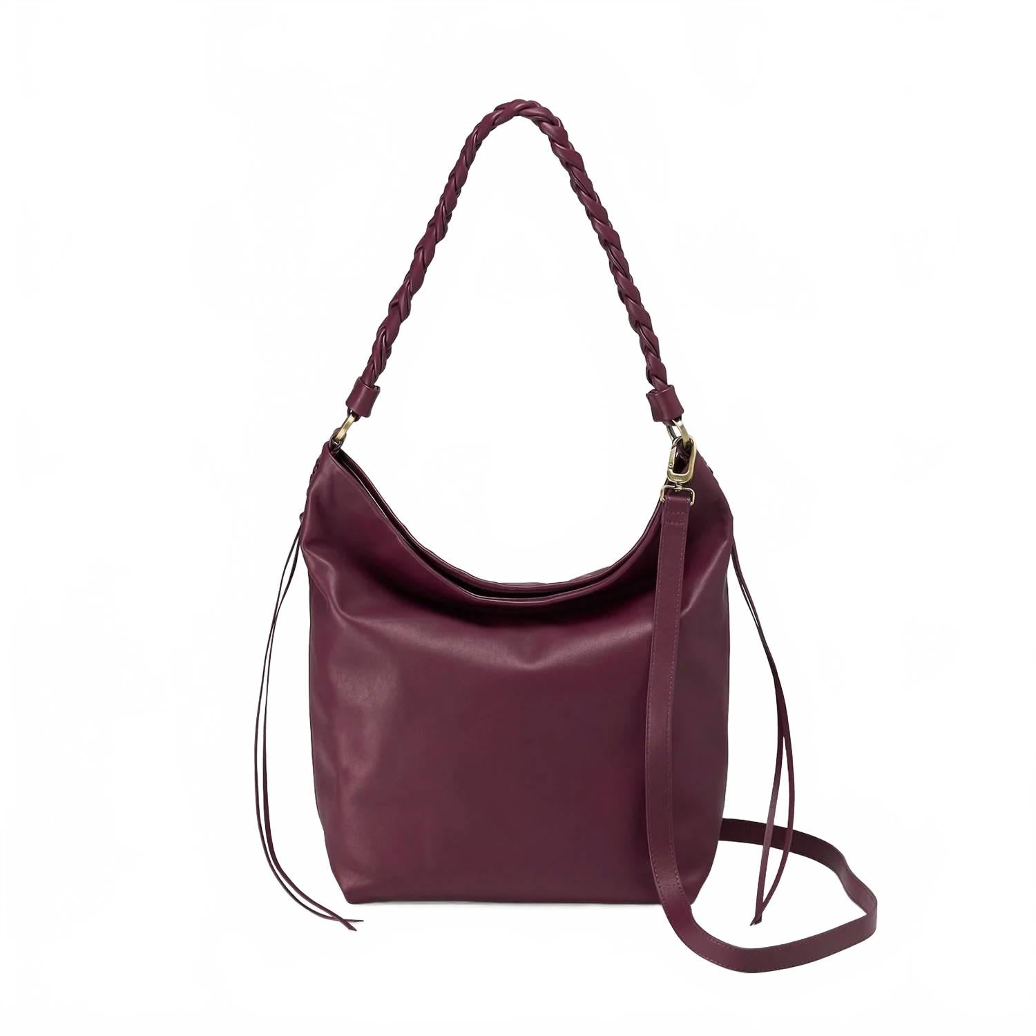 

Женская сумка Lindley в цвете кордован HOBO, Cordovan