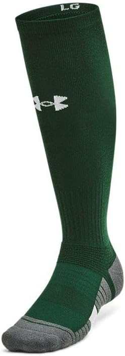 

Носки унисекс Team от Under Armour длиной выше икры - отводят пот и предотвращают запах, Forest Green-White