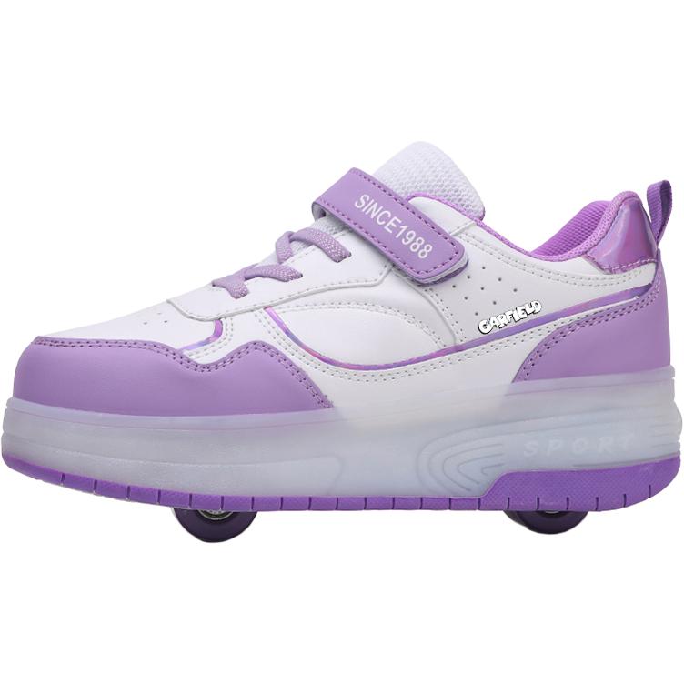 

Дышащие, легкие, амортизирующие, низкие детские кроссовки для скейтбординга JIAFEIMAO, фиолетовый