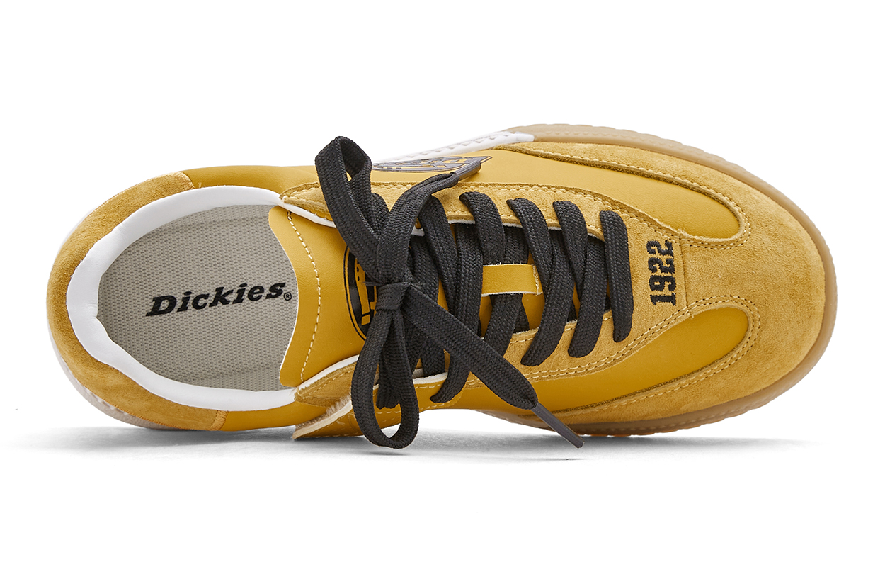 Dickies Низкие повседневные кроссовки желтые детские — фото 3