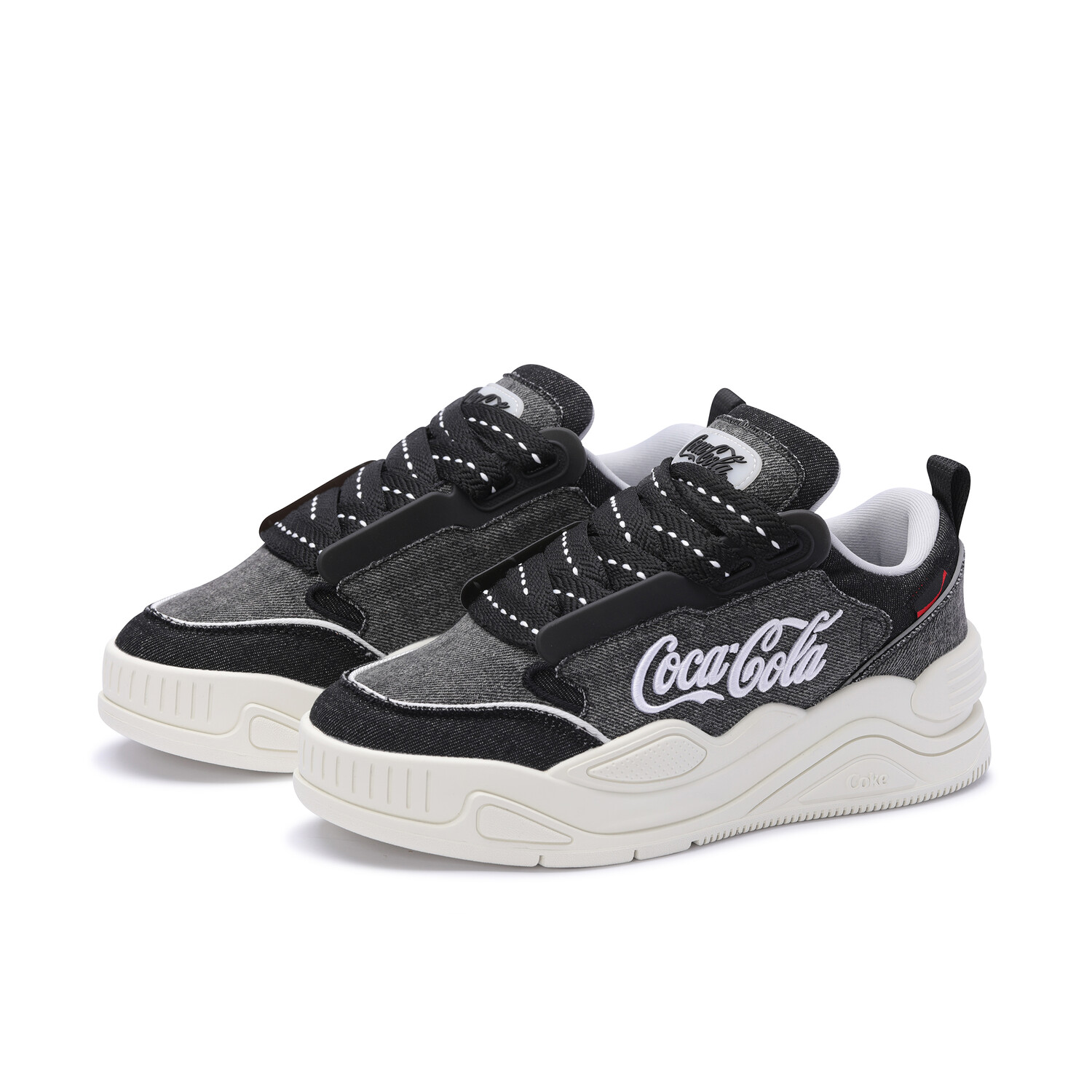 Кеды, обувь для скейтборда унисекс с низким верхом Coca-Cola, цвет Denim Blue — фото 3