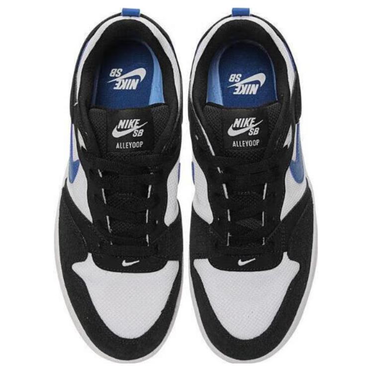 Nike SB Alleyoop Skateboarding Shoes GS Low-top Black/white — фото 3