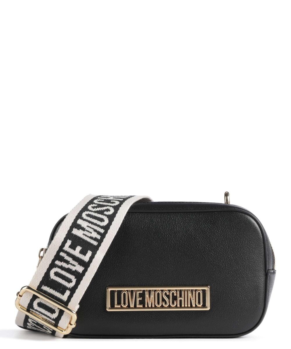

Сумка через плечо из искусственной кожи с лямочным ремнем Love Moschino, черный