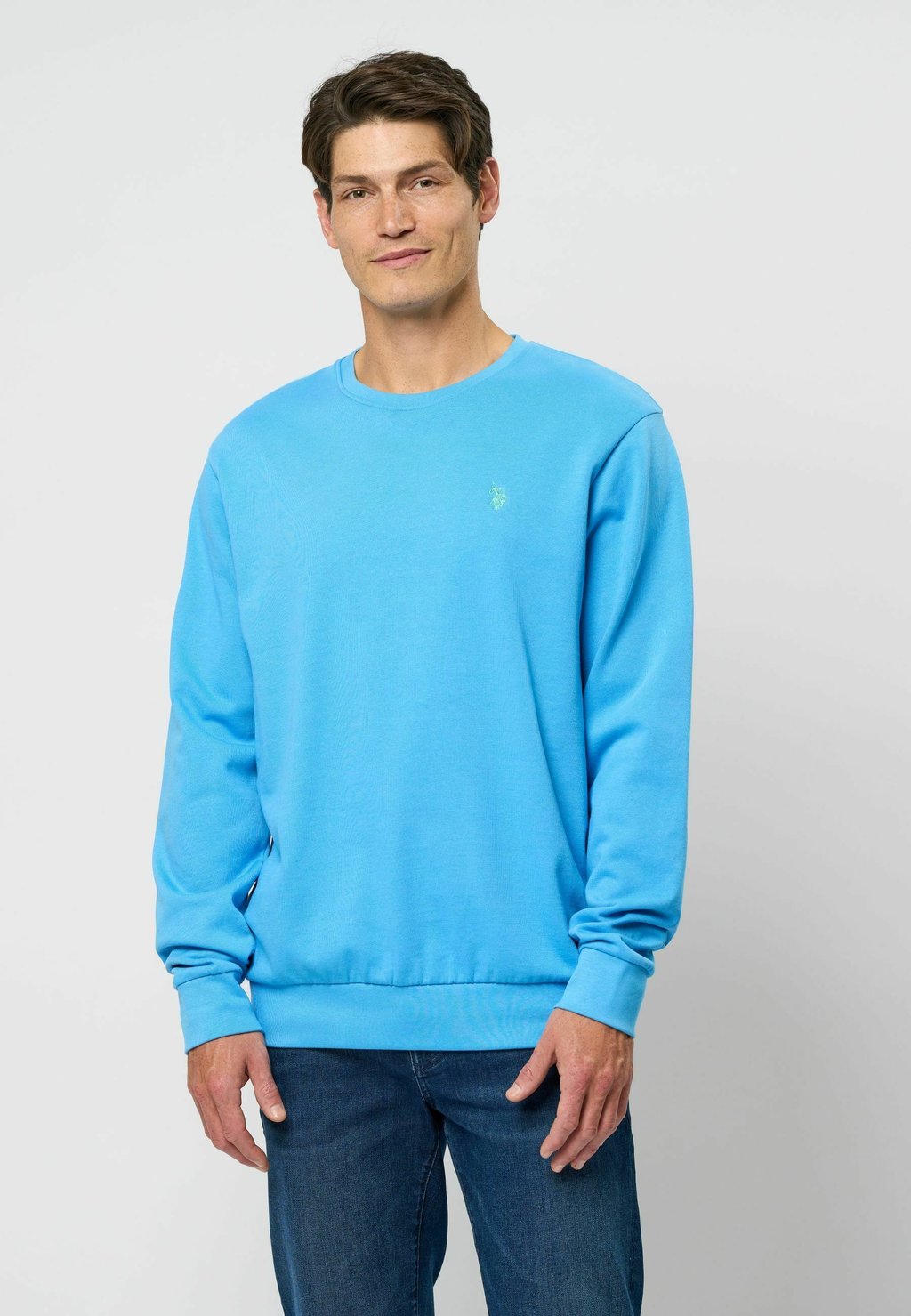 

Толстовка O NECK ADLER U.S. Polo Assn., бирюзовый