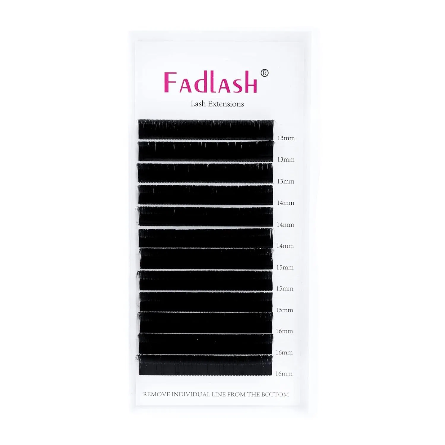 Ресницы для наращивания «Easy Fan Lashes» Fadlash, 1316 Mm — фото 3