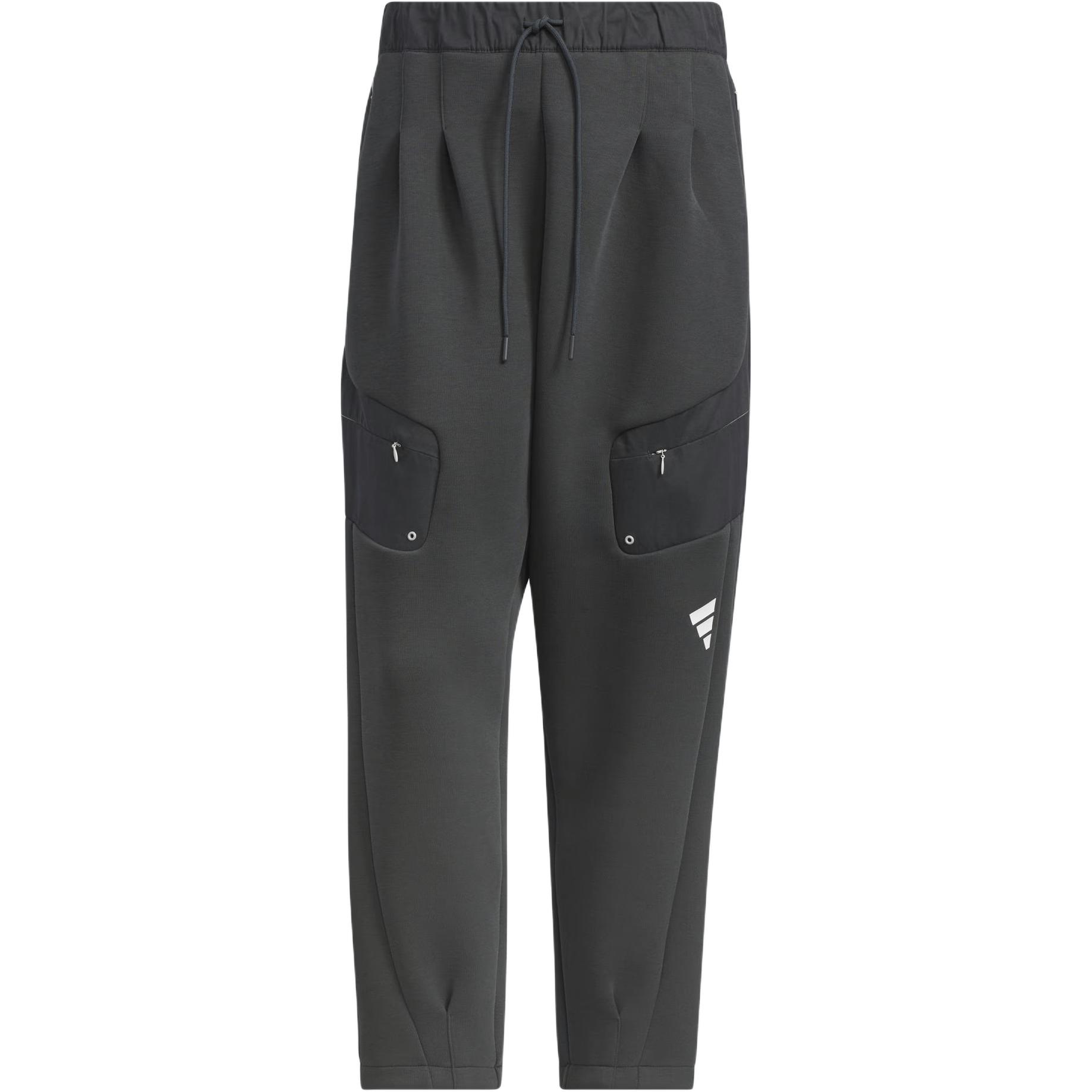 Футболка FW24 FUSTL P KN PT3 Повседневные брюки мужские Угольно-черный Adidas — фото 2