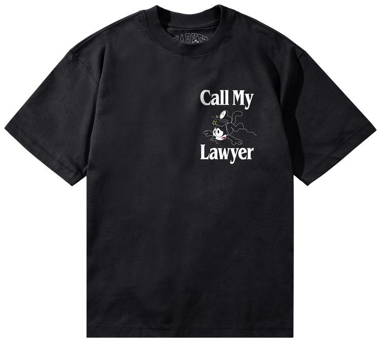 

Футболка Market Felix The Cat Call My Lawyer Tee Shirt, черный