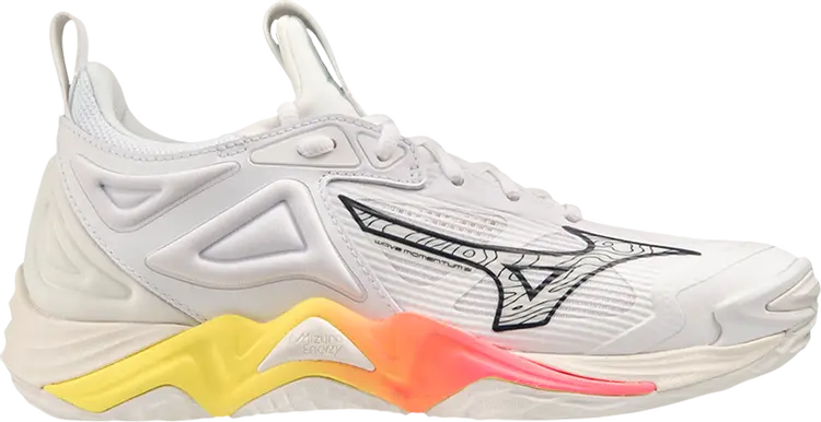 

Кроссовки Wmns Wave Momentum 3 'Snow White High Vis Pink', белый