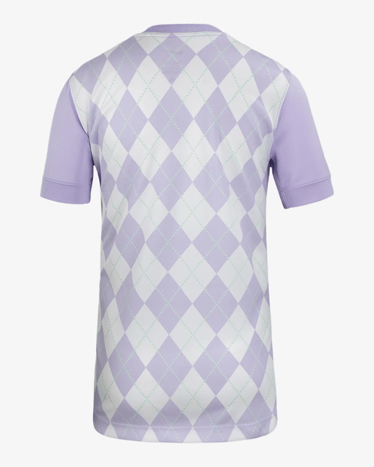 Большие детские Nike Dri-FIT NWSL Replica Jersey Racing Louisville FC 2025 Stadium Home, Lavender Mist/White — фото 2