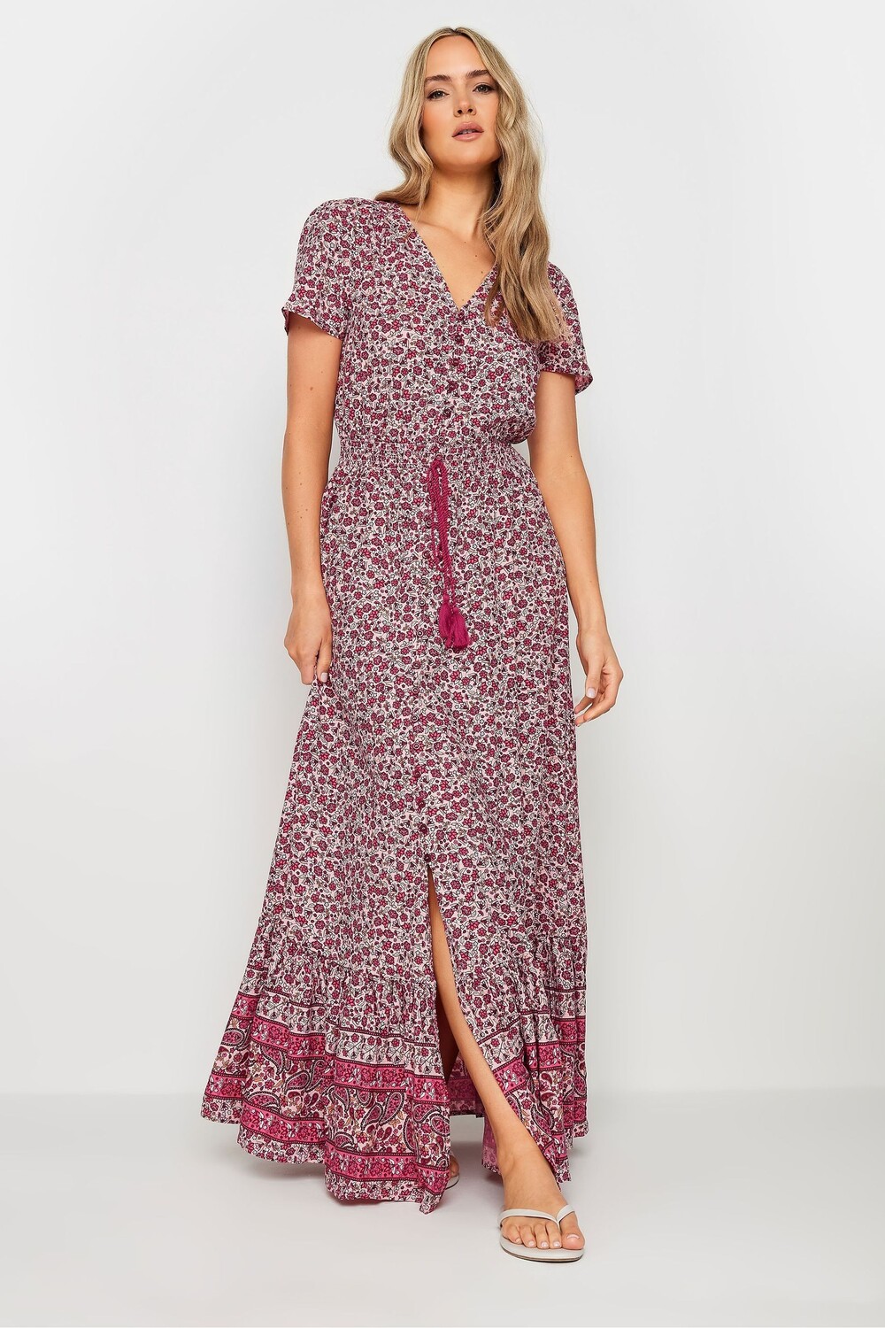 

Длинное платье с изображением животных Long Tall Sally, розовый
