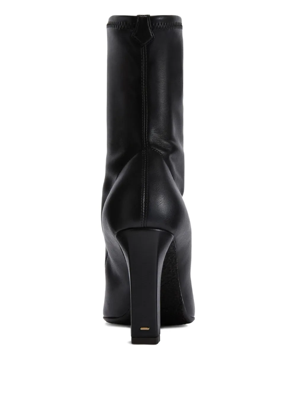 Ботильоны-носки Janiee Stretch 90 с квадратным носком Giuseppe Zanotti, черный — фото 3