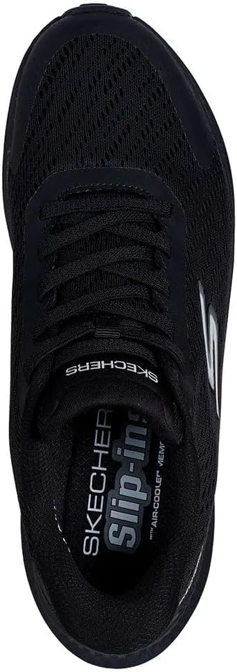 Мужские кроссовки Skechers Hands Free Slip-ins Go Run Consistent 2.0-Worldview, черный — фото 4