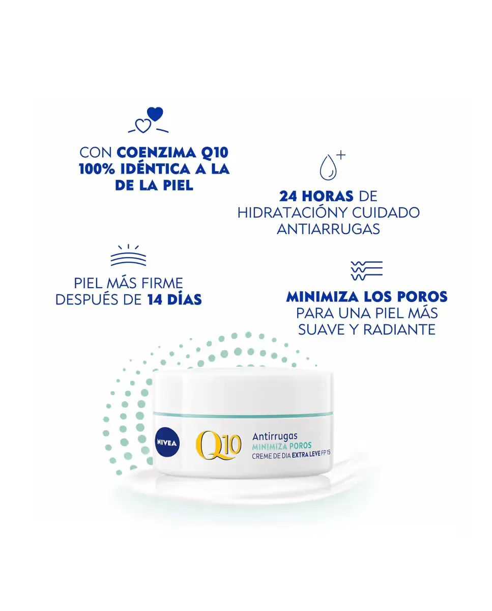 Крем для лица SPF15 NIVEA Дневной Q10 Power Против Морщин Для Смешанной Кожи — фото 4