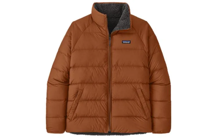 Куртка с лого-патчем Patagonia, Warm Brown/SIBR