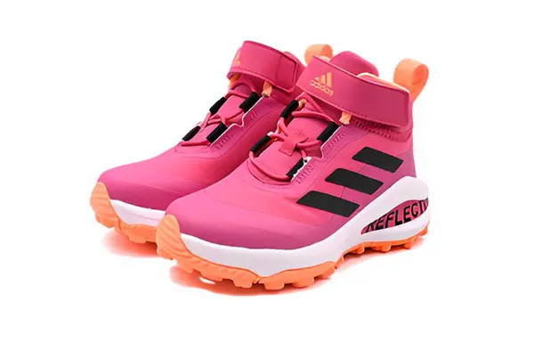 Кроссовки fortarun all terrain cloudfoam k Adidas, розовый — фото 3