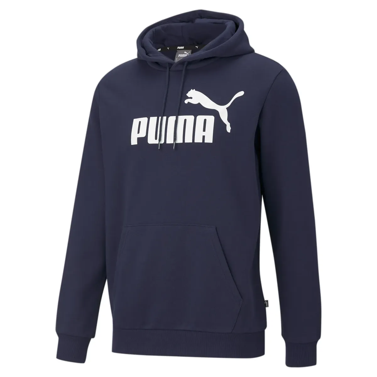 

Толстовка PUMA с капюшоном "ESS BIG LOGO HOODIE FL", цвет Peacoat