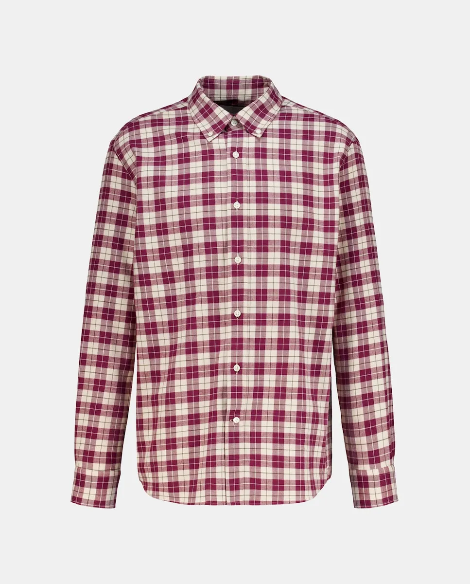 

Мужская спортивная рубашка из фланели с длинным рукавом Emidio Tucci, светло-серый