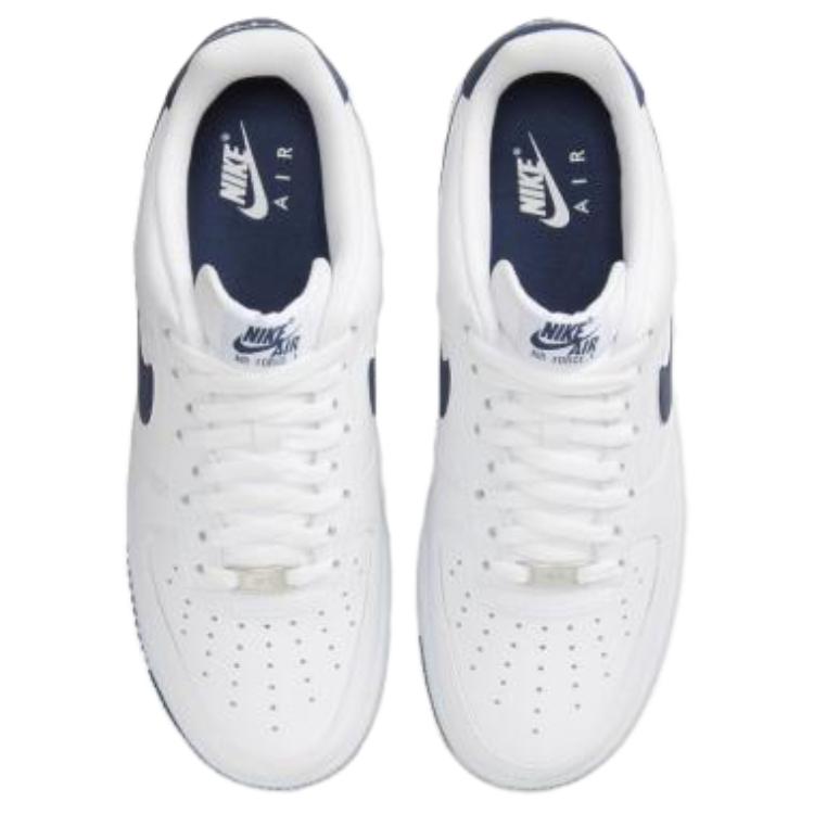 Футболка Nike Air Force 1 '07 White Midnight Navy 2024 Бело-синяя — фото 4