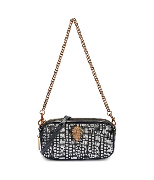 

Сумка-мессенджер Kurt Geiger Kensington на молнии, черный