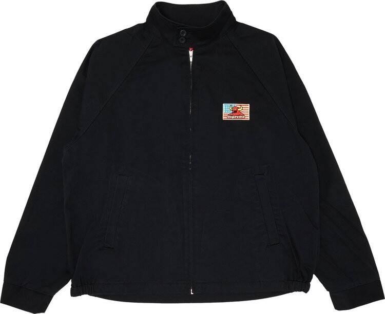 

Куртка Supreme x Toy Machine Harrington 'Black', черный