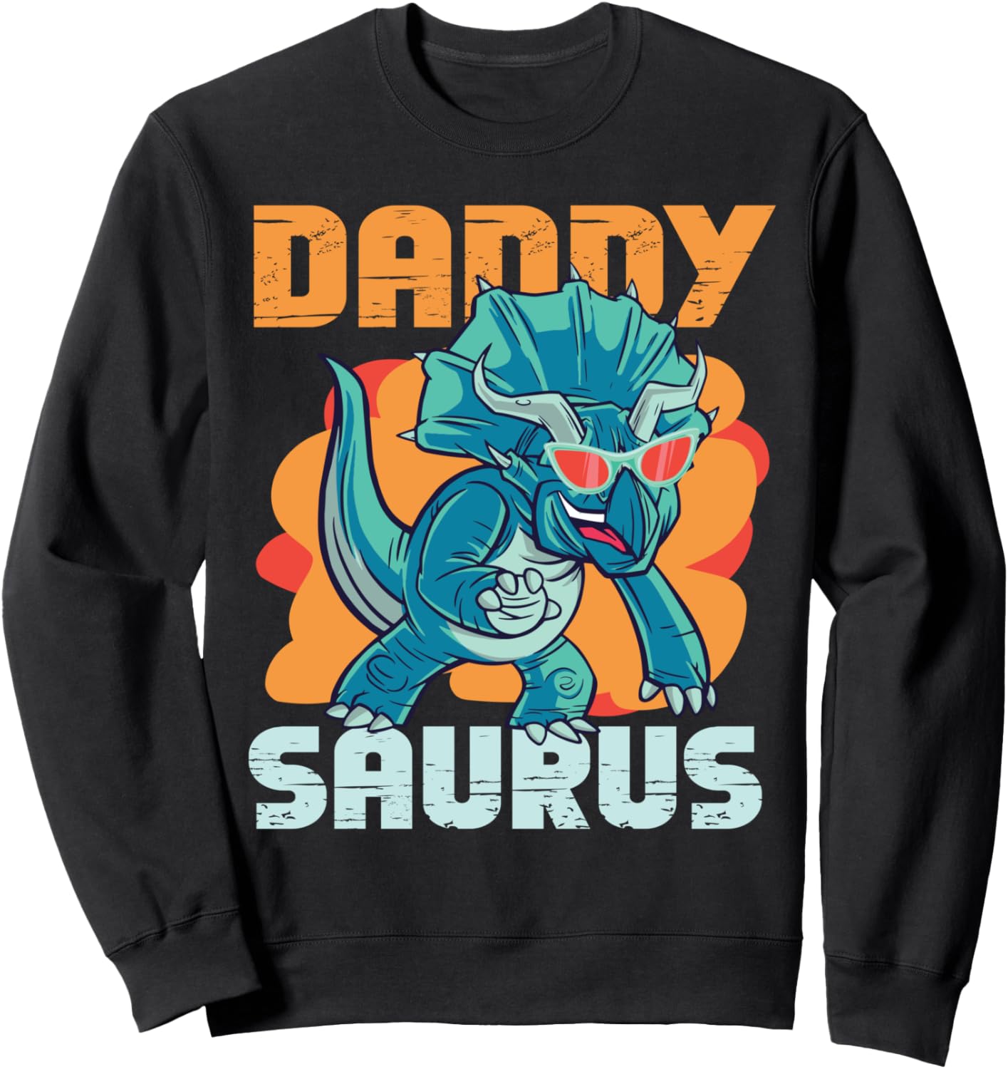 

Толстовка с дизайном Daddysaurus для будущего папы Dinosaurs And Dino Design Ideas, черный