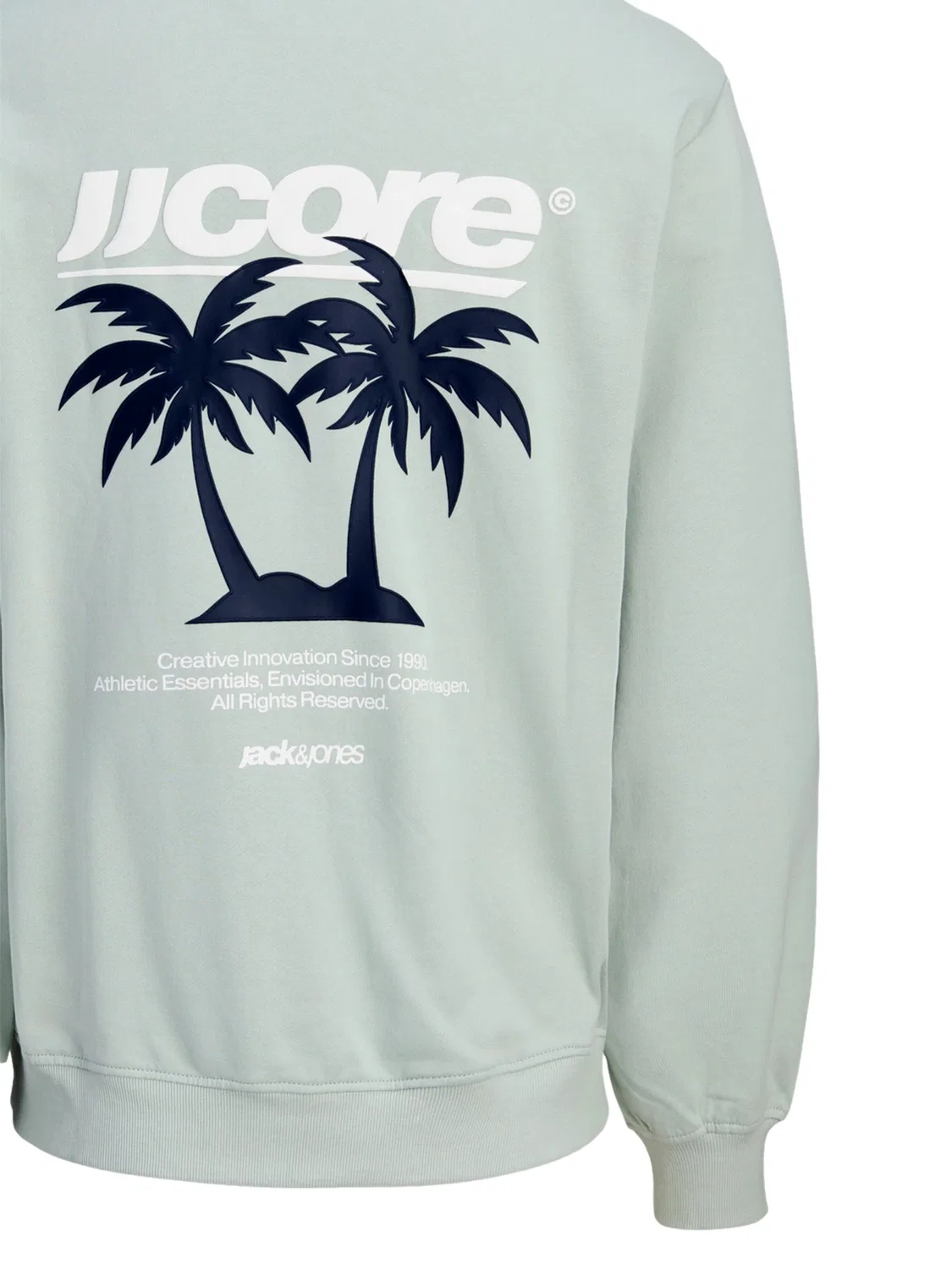 Толстовка 'JCOClub Summer' Jack & Jones Junior, Mint — фото 3