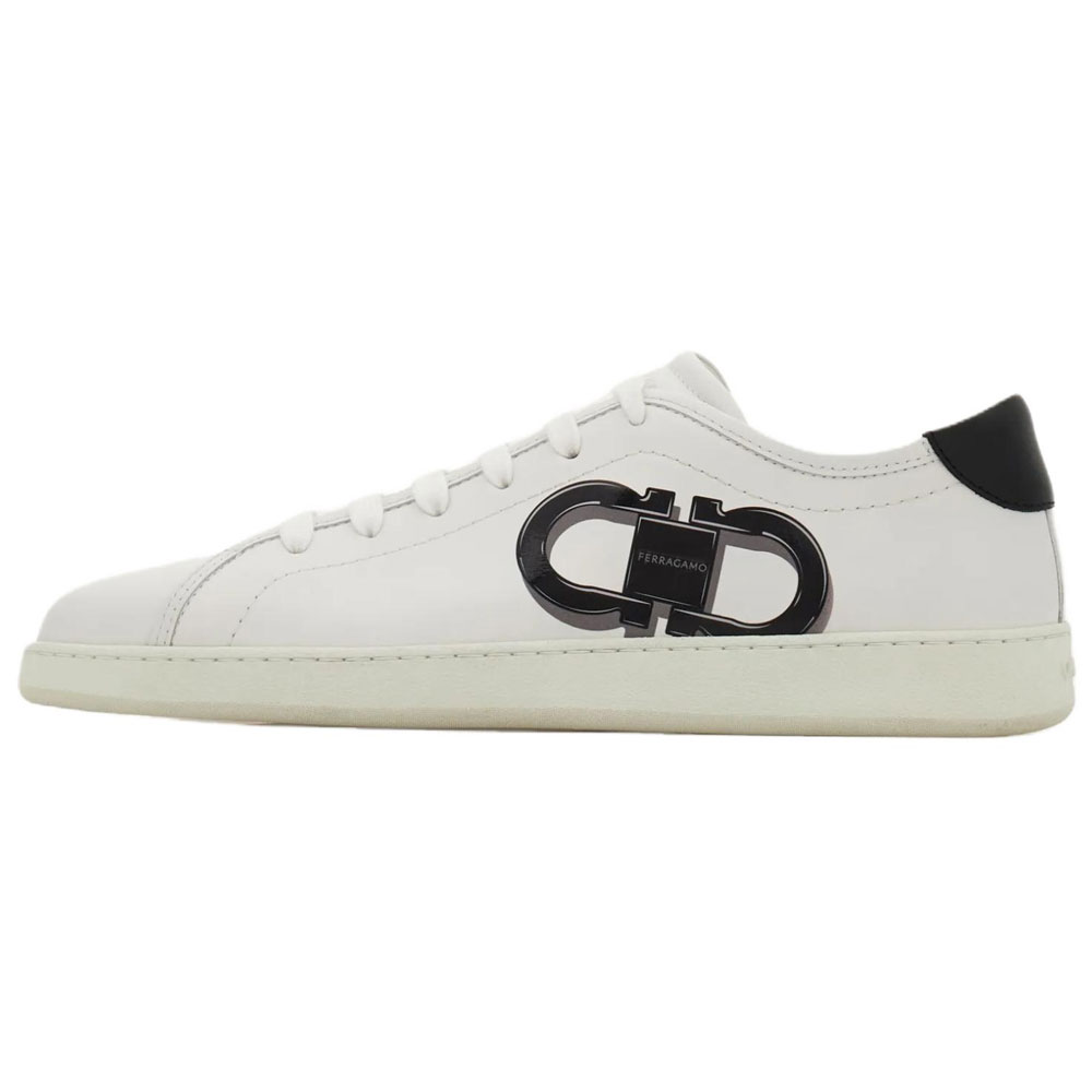 

Ferragamo Кроссовки для скейтбординга GANCINI Low Top, белые, мужские