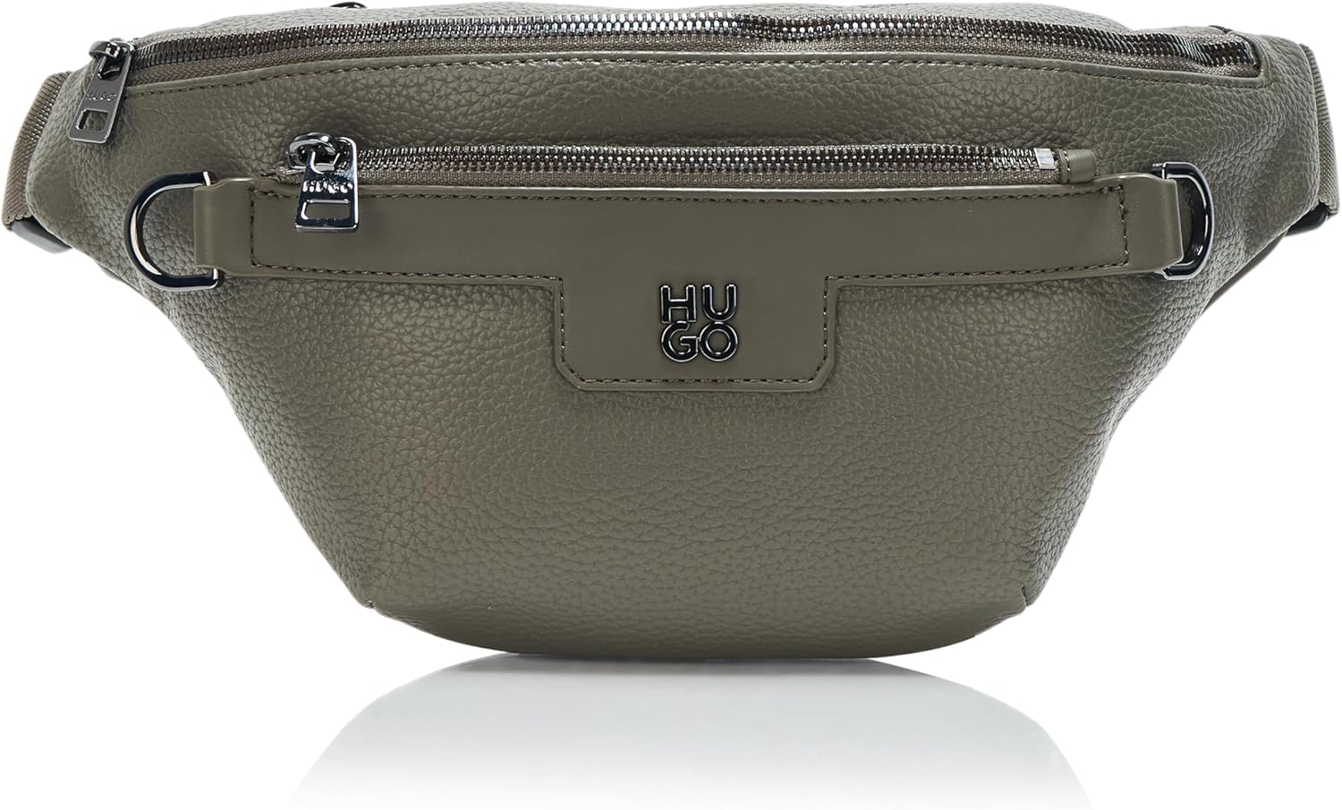 

HUGO Мужская поясная сумка Nesh из нейлона, Teak Green