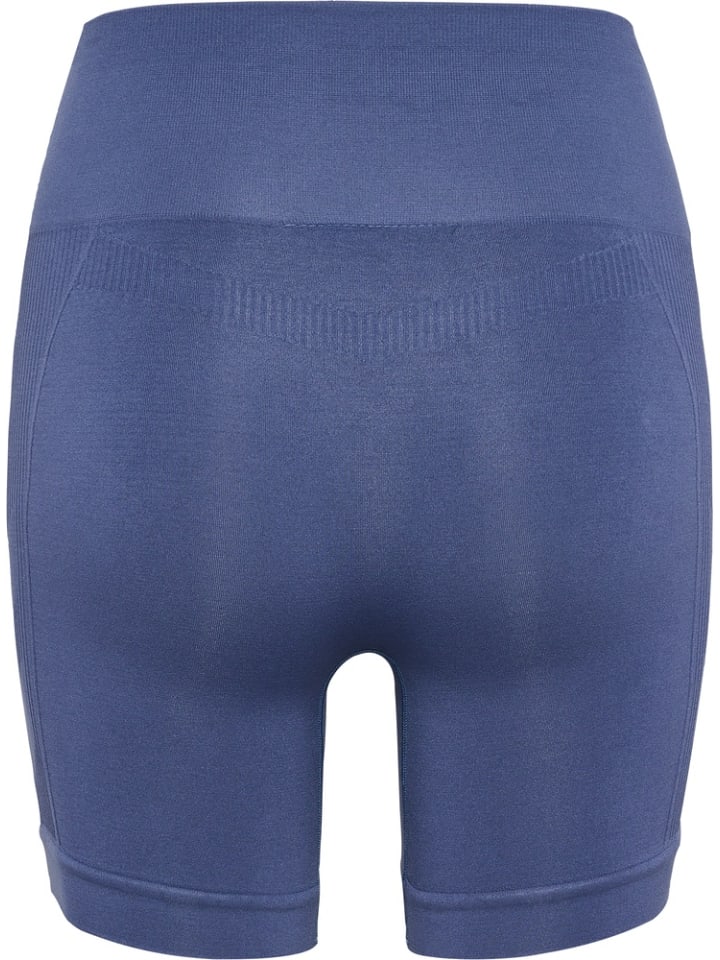 

Короткие бесшовные шорты Tif синего цвета Hummel