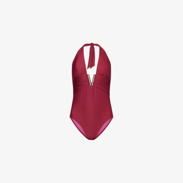 

Купальник Cassis v-bar Heidi Klein, красный