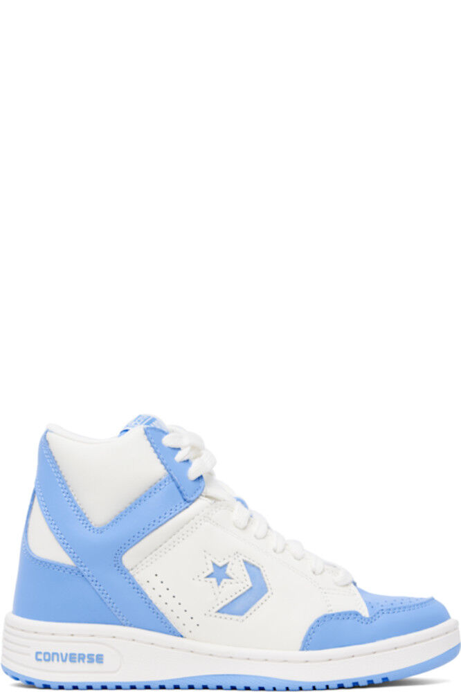 

Синие и белые кроссовки Weapon Mid Top Converse