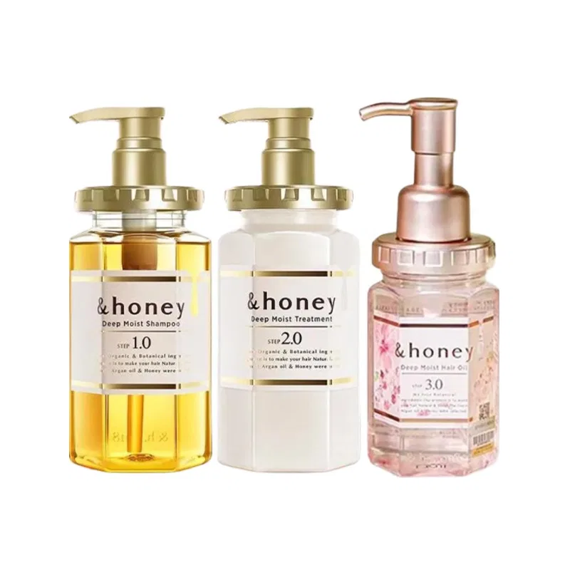 Набор для волос Mel Nourishing Shampoos & Cherry Blossom Oil &honey Glossy — фото 4