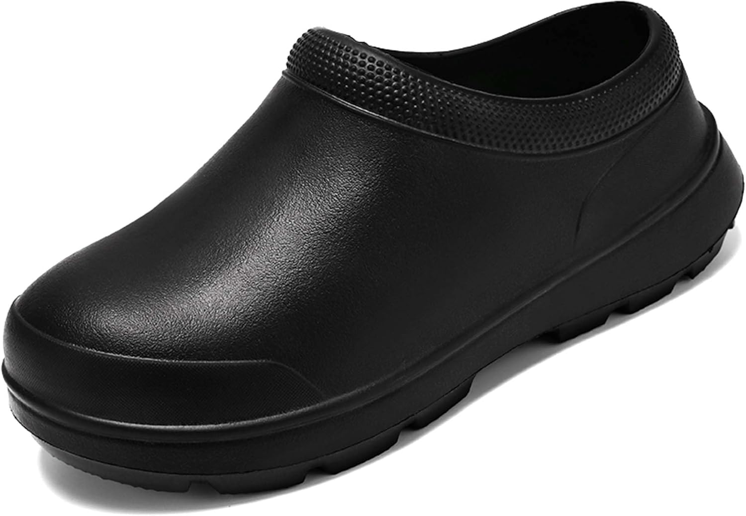 

Мужские противоскользящие водонепроницаемые кулинарные туфли EVA, легкие, дышащие, для кухни, ресторана и обслуживания, женские медицинские сабо для ухода за больными, повседневная обувь для прогулок Generic, черный