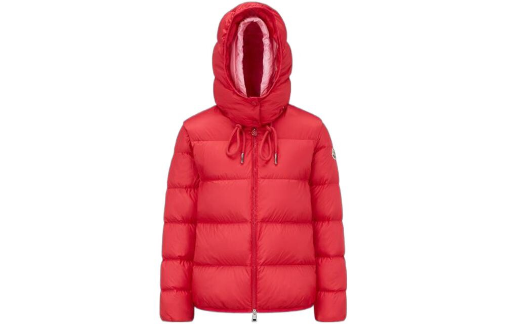 

Пуховик женский красный Moncler